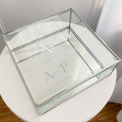 Silver Trim Mirror Stefana Box