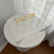 Load image into Gallery viewer, Small Clear Acrylic Gift Box