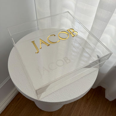 Small Clear Acrylic Gift Box
