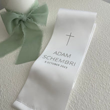 Load image into Gallery viewer, Single Sided Satin Baptism/Christening Stole