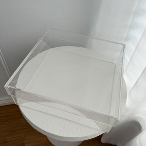 Small Clear Acrylic Gift Box