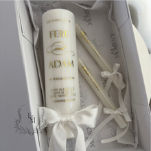 Load image into Gallery viewer, Wedding Unity Set with Family Taper Candles