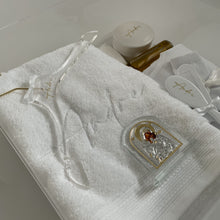 Load image into Gallery viewer, Mother Mary and Jesus Glass Plaque