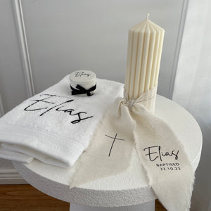 Hand Towel with Embroidery
