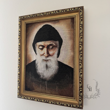 Load image into Gallery viewer, Saint Charbel Tapestry Picture Frame
