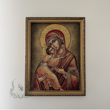 Load image into Gallery viewer, Theotokos Tapestry Frame