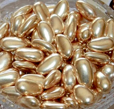 Gold Sugared Almonds – 500g