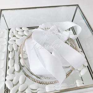 Silver Trim Mirror Stefana Box