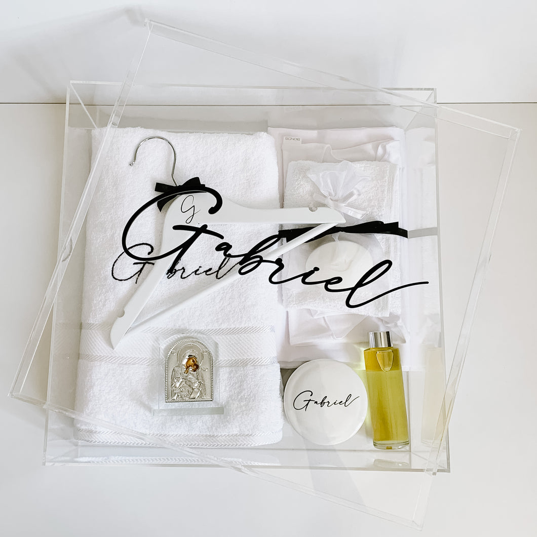Large Clear Acrylic Gift Box