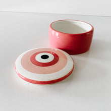 Load image into Gallery viewer, Ceramic &#39;Evil Eye&#39; Trinket - Pink