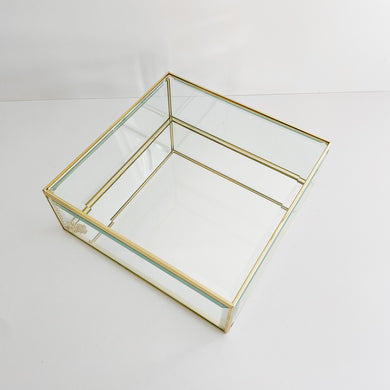 Gold Trim Mirror Stefana Box