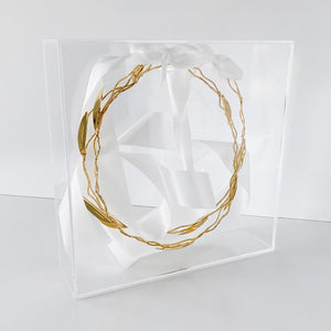 Acrylic Stefanothiki Box - Stefana Box