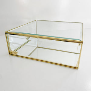 Gold Trim Mirror Stefana Box