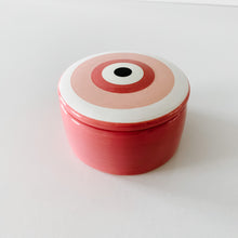 Load image into Gallery viewer, Ceramic &#39;Evil Eye&#39; Trinket - Pink