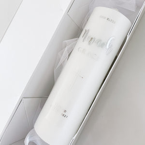 Simplicity Christening Candle
