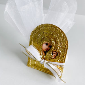 Mother Mary Icon Gold Icon