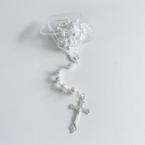 Silver Plated Rosary