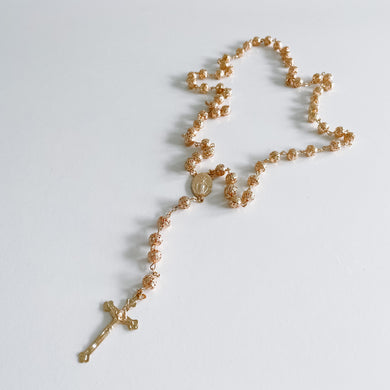 Rose-Gold Plated Rosary