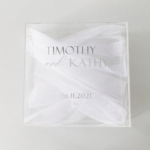 Acrylic Stefanothiki Box - Stefana Box
