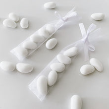 Load image into Gallery viewer, White Slimline Organza Bomboniere