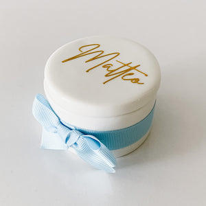 Small Round Trinket Box