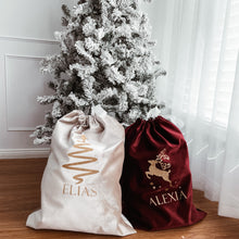 Load image into Gallery viewer, PRE-ORDER - Ruby Velvet Santa Sack