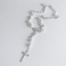 Load image into Gallery viewer, Silver Plated Rosary