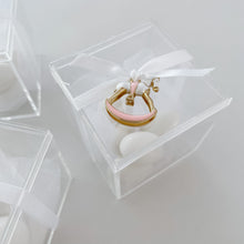 Load image into Gallery viewer, Pink Rocking Horse Favour
