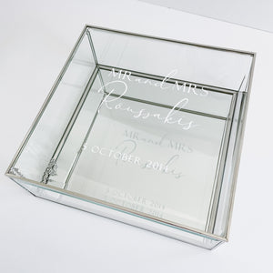Gold Trim Mirror Stefana Box