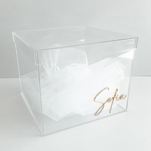 Acrylic Shoe Box