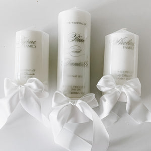 Pillar Candle - Godparent/Family Candle